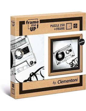 Rompecabezas Frame Me Up Cassette Clementoni 250 Piezas