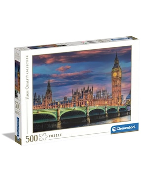 Rompecabezas Londres de noche Clementoni 500 piezas