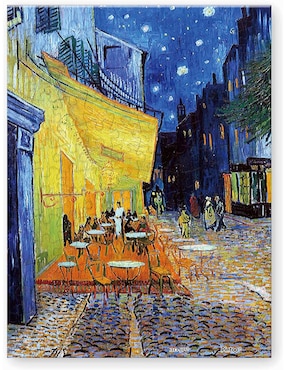 Rompecabezas Van Gogh, Los Girasoles y Café Terraza Pintoo 150 piezas
