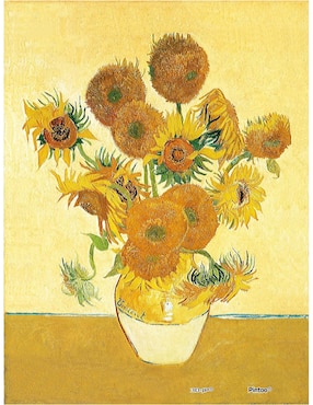 Rompecabezas Van Gogh: Doce Girasoles Pintoo 150 piezas
