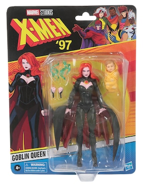 Figura De Acción X-men 97 Goblin Queen Marvel Legends Articulada