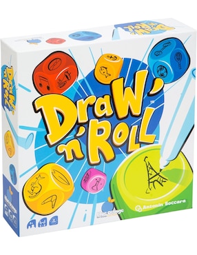 Draw N Roll Blue Orange