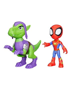 Set Figuras Acción Spidey And His Amazing Friends Spider-Man Marvel