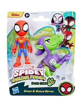 Set figuras acción Spidey and His Amazing Friends Spider-Man Marvel