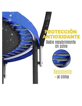 Trampolín Level Kids Pumpkin 10ft