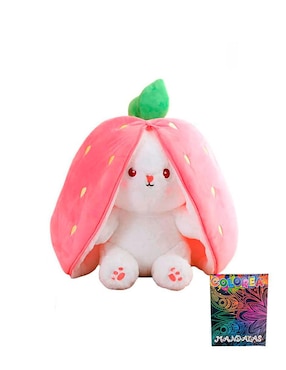 Peluche De Conejo Likëpink Conejito Fresa