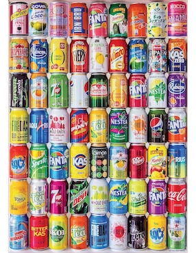 Rompecabezas Latas de Refrescosd Educa 500 piezas