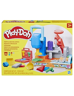 Banco de herramientas Play Doh