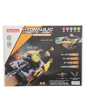 Pistola De Juguete Northsun Hydraulic Robotic-Arm Flying Disc