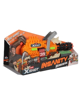 Pistola de dardos Zuru Insanity Horrorfire Dread Hammer