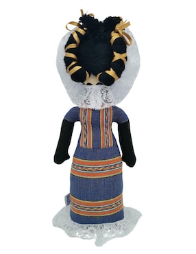 Peluche de Catrina Telarines Hecho a mano de 33 cm