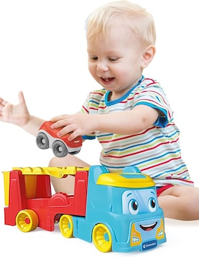 Camión Transportador De Coches Clementoni juego didáctico infantil unisex