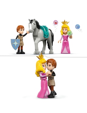 Lego Disney Animation Maleficent's Dragon Form and Aurora's Castle 43240