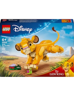 Lego Disney Animation The Lion King El Rey León: Simba Cachorro 43243