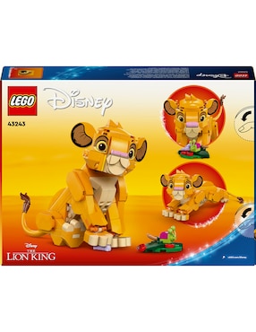 Lego Disney Animation The Lion King El Rey León: Simba Cachorro 43243