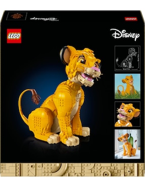 Lego Disney Animation The Lion King El Rey León: Simba joven 43247