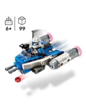 Lego Star Wars Microfighter: Y-Wing del Capitán Rex 75391 Star Wars TM