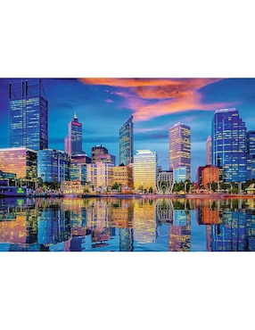 Rompecabezas Reflejos, Perth Australia Trefl 1500 piezas