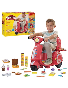 Scooter Play Doh repartidora de pizza Play-Doh