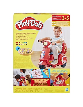 Scooter Play Doh repartidora de pizza Play-Doh
