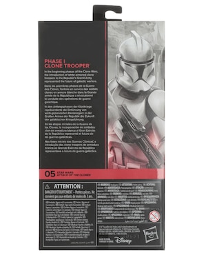 Figura de acción articulada Star Wars Attack of the Clones Clone Trooper titan hero Star Wars
