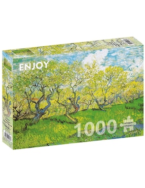 Rompecabezas Van Gogh: Huerto En Flor Enjoy Puzzle 1000 Piezas