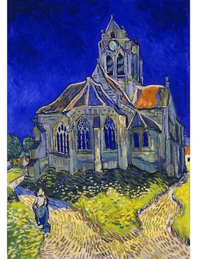 Rompecabezas Van Gogh: La Iglesia de Auvers Sur Oise Enjoy Puzzle 1000 piezas