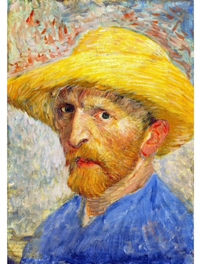 Rompecabezas Van Gogh: Autorretrato con Sombrero Enjoy Puzzle 1000 piezas