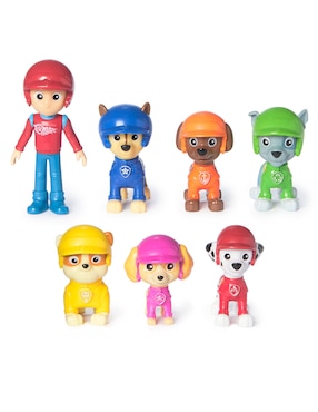 Set figuras acción articulada collectors Paw Patrol