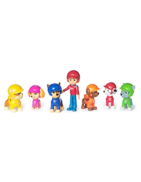 Set figuras acción articulada collectors Paw Patrol