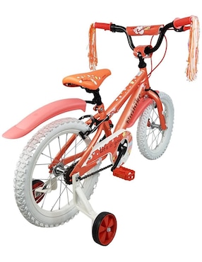 Bicicleta infantil The Baby Shop rodada 16 rainbow para niña