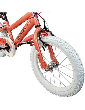 Bicicleta infantil The Baby Shop rodada 16 rainbow para niña