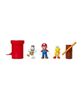 Set Figuras De Acción Nintendo Super Mario Jakks Pacific