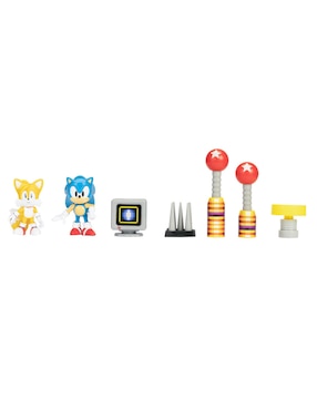 Set Figuras Acción Articuladas Sonic The Hedgehog Jakks Pacific