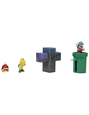 Set Figura De Acción Super Mario Bros, Green Koopa Troopa Y Spike Top Jakks Pacific