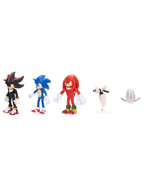 Set figuras acción articulada Sonic The Hedgehog Sonic Jakks Pacific