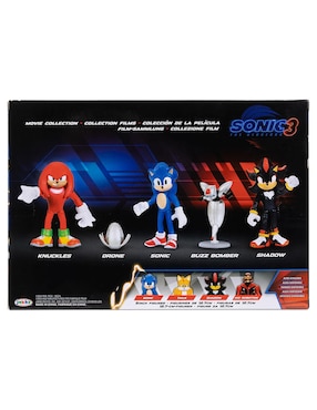 Set figuras acción articulada Sonic The Hedgehog Sonic Jakks Pacific