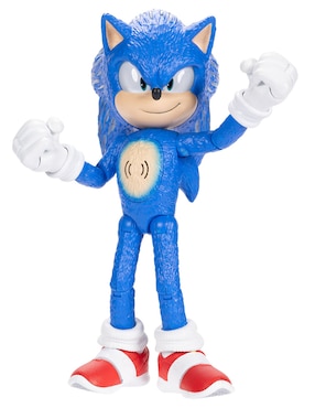 Figura De Acción Articulada Sonic The Hedgehog Jakks Pacific Con Luz Y Sonido