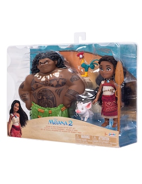 Set figuras acción Disney Moana 2 collectors Jakks Pacific