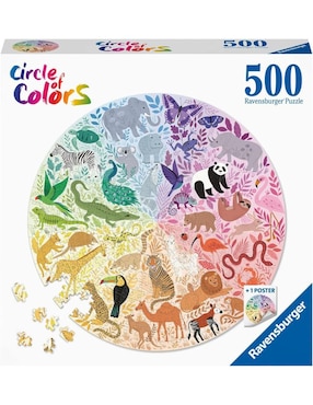 Rompecabezas Animales Ravensburger 500 piezas