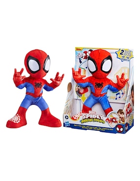 Figura de acción Spidey and His Amazing Friends Spidey especial Marvel con movimiento y sonido