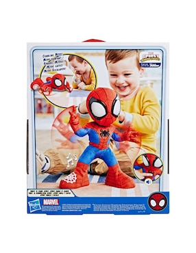 Figura de acción Spidey and His Amazing Friends Spidey especial Marvel con movimiento y sonido