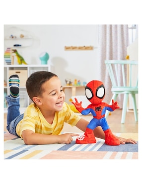 Figura de acción Spidey and His Amazing Friends Spidey especial Marvel con movimiento y sonido
