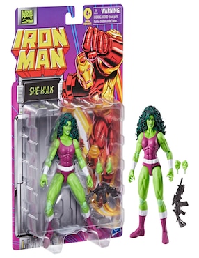 Figura de acción articulada Marvel She Hulk Hasbro