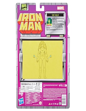 Figura de acción articulada Marvel She Hulk Hasbro