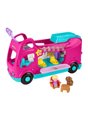 Camper De Los Sueños Fisher Price Barbie Land Juego Recreativo Para Niña