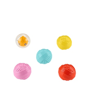 Gatito Pelotitas Rodantes Fisher Price juego didáctico infantil unisex