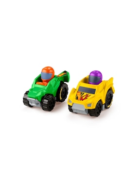 Wheelies Pista De Carreras Y Choques Fisher Price Little People juego didáctico infantil unisex