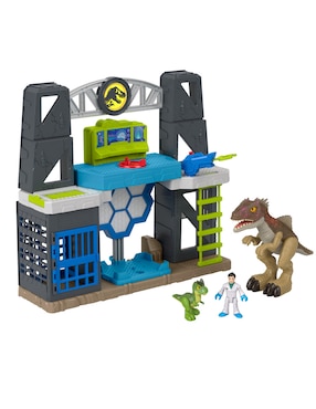 Set Figuras Acción Jurassic World Imaginext Con Movimiento Articulado