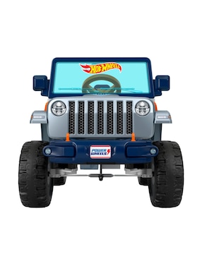 Automóvil montable Fisher Price Hot Wheels Jeep Wran recargable